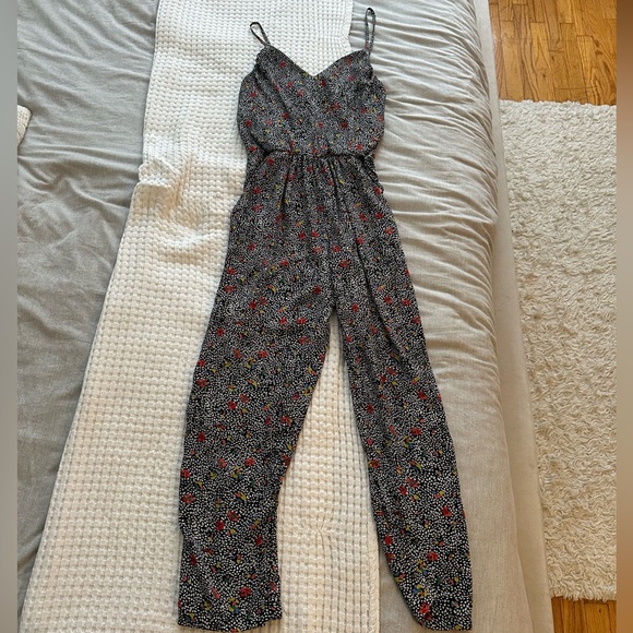 Anthropologie/Elevenes - Black/White/Multi Color Jumpsuit - M - Picture 7 of 10